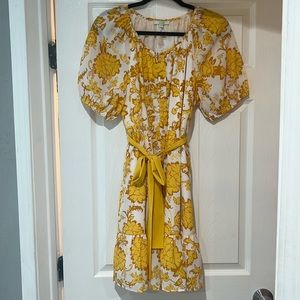 Jade Melody Tam Golden Paradise Button down dress SMALL